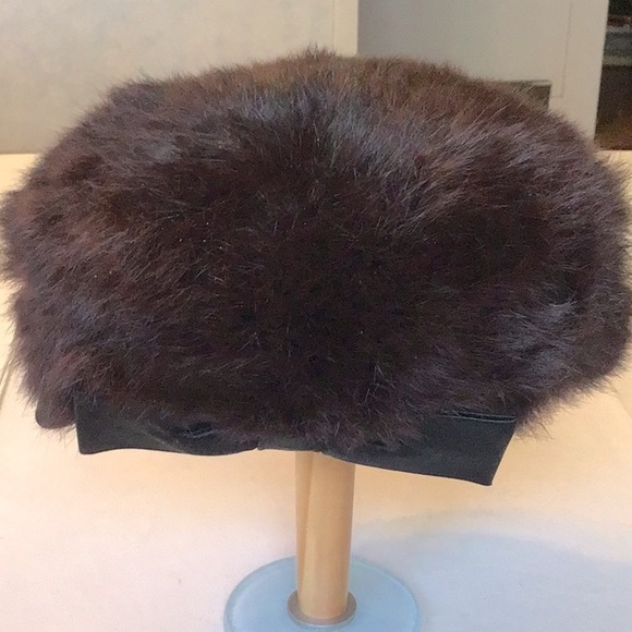 None Accessories - Fur mink? # front ribbon Hat#